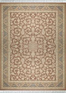 فرش ایل گلی تبریز طرح غنچه بنفش