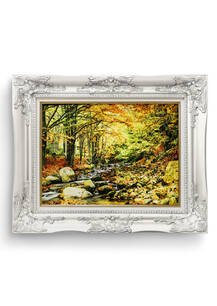 تابلو فرش منظره طرح جنگل 41688