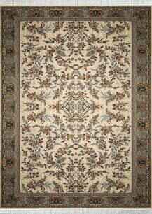 فرش تافته گلستان طرح درختی کرم