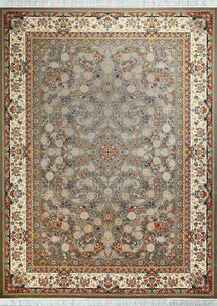 فرش کلاسیک تافته رویال طرح پارمیس فیلی کرم
