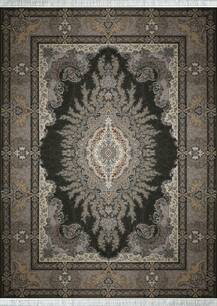 فرش اسپادانا طرح پرنیان سیلور