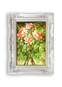 تابلو فرش منظره طرح سه شاخه 21076