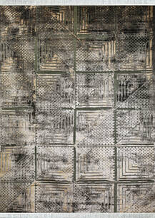 فرش مهتاب پارسیان طرح شنل وینتیج آیسا طوسی