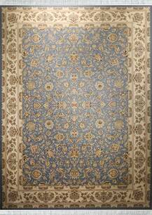 فرش سیرنگ طرح بیتا جدید آبی