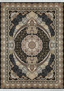 فرش قیطران طرح وستا سرمه ای