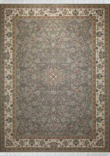 فرش کلاسیک تافته رویال طرح افشان بهشت فیلی کرم