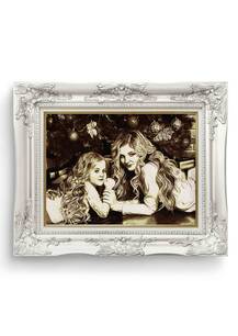 تابلو فرش چهره طرح مهر مادری 27349