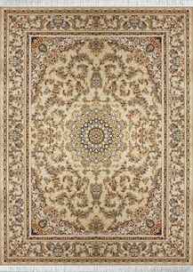 فرش کلاسیک اسپادانا طرح آرمان کرم نسکافه ای