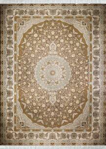 فرش تافته رویال طرح 4011 طوسی نقره ای جدید