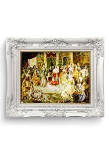 تابلو فرش چهره طرح پاپ 41808