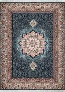 فرش اسپادانا طرح پاییز سرمه ای