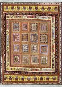 فرش دستباف سیرجان طرح گلیم فرش مرینوس 255