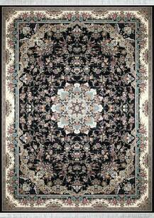 فرش آسایش طرح 5070 سرمه ای