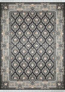 فرش اسپادانا طرح ساتین مدادی متالیک