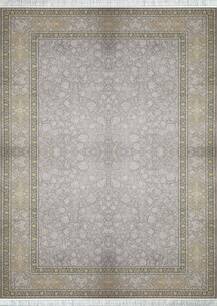 فرش تافته گلستان طرح سپهر نقره ای