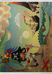 فرش محتشم کلاریس کودک طرح 100224