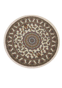 فرش گرد تافته لومانا طرح 400 کرم