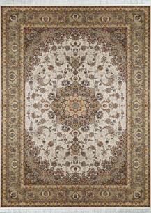 فرش تافته سپنتا(محتشم) طرح شبنم کرم