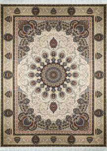 فرش اعیان طرح 598 کرم