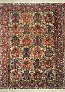 فرش دستباف بختیاری طرح خشتی 1845