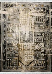 فرش پالت طوفان(راگا) طرح 3155