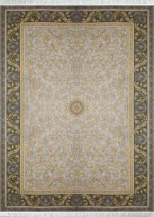 فرش تافته گلستان طرح خاتون نقره ای