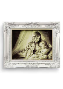 تابلو فرش چهره طرح مهر مادری 41552