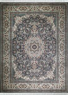 فرش کلاسیک تندیس کاشان طرح لعیا طوسی