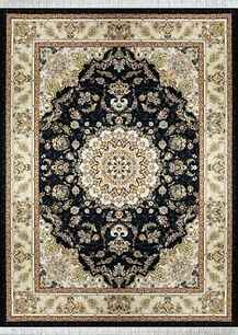 فرش کلاسیک اسپادانا طرح آتریسا سرمه ای