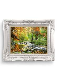 تابلو فرش منظره طرح رودخانه 35691