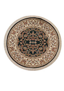 فرش گرد اسپادانا طرح گلوریا سرمه ای