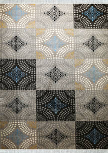 فرش ساوین فریز ویژن 4056 طوسی