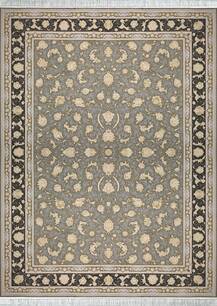 فرش تافته گلستان طرح افشان زرین سیلور