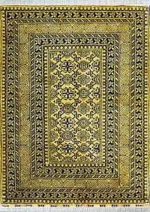 فرش دستباف خراسان طرح چوب رنگ 161