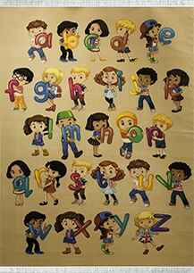 فرش محتشم کلاریس کودک طرح 100207