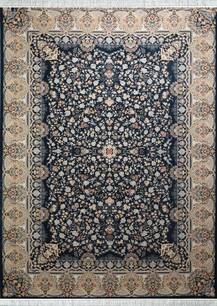 فرش تافته سپنتا(محتشم) طرح باغ جان اطلسی