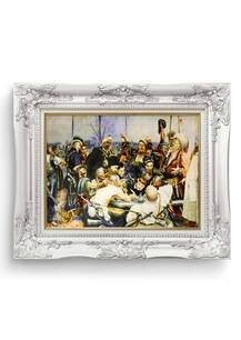 تابلو فرش چهره طرح معاهده قزاق 33851