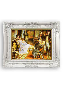 تابلو فرش چهره طرح بتهون 32460