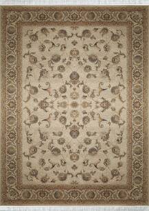 فرش قیطران طرح فیلا کرم