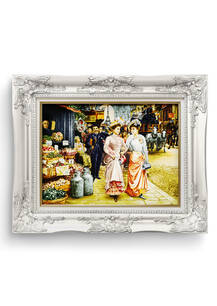 تابلو فرش منظره طرح شانزالیزه 41474