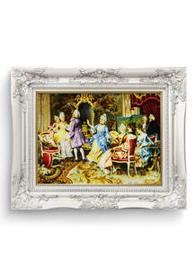 تابلو فرش چهره طرح مجلس رقص 41313